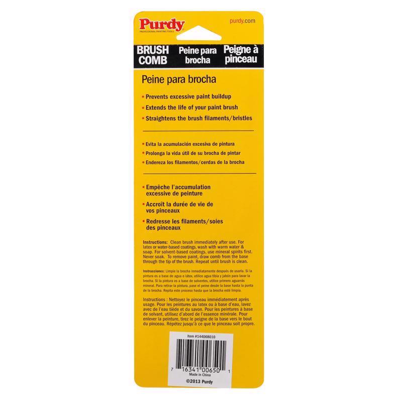 Load image into Gallery viewer, Purdy Brush Comb 7 in. L Wood Brush and Roller Cleaning Tool
