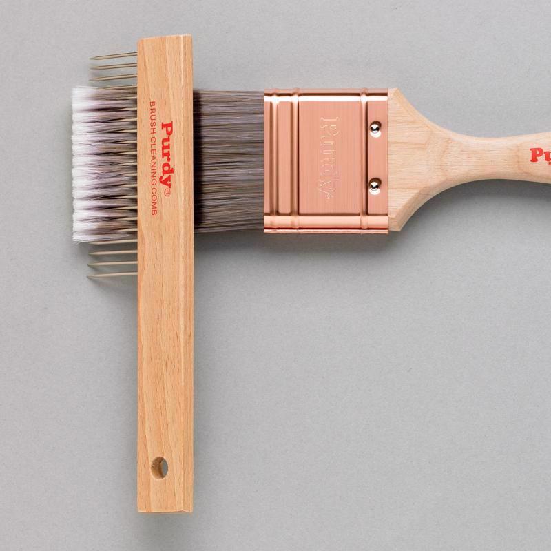 Load image into Gallery viewer, Purdy Brush Comb 7 in. L Wood Brush and Roller Cleaning Tool
