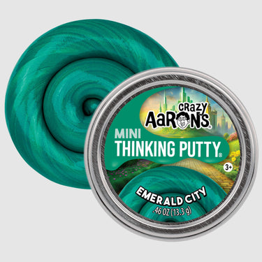 Crazy Aaron's Mini Thinking Putty - Emerald City