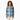 Dickies Women's Plaid Flannel Long Sleeve Shirt (Dark Denim) Size M