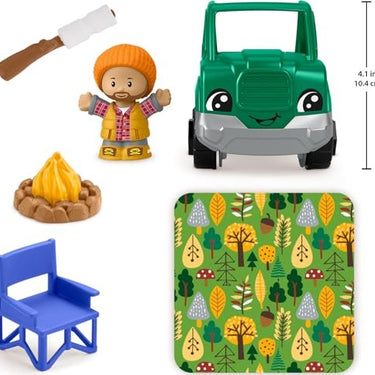 Fisher-Price Little People 6-Piece Time to Camp Set