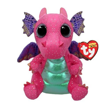 TY Beanie Boos - SPITFIRE the Pink Dragon