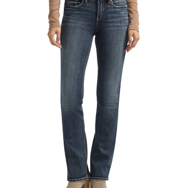 Silver Jeans Co. Suki Mid Rise Slim Bootcut Jeans (Medium Indigo) Size 24x31