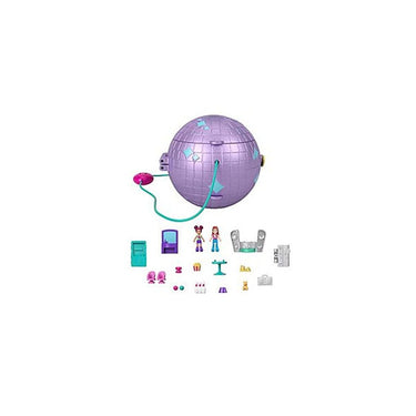 Polly Pocket Dolls & Accessories, Compact Playset with 2 Micro Dolls