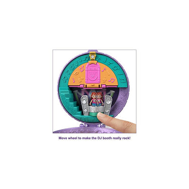 Polly Pocket Dolls & Accessories, Compact Playset with 2 Micro Dolls