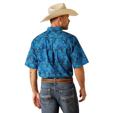 Ariat Wrinkle Free Kylo Classic Fit Shirt (Blue) Size L