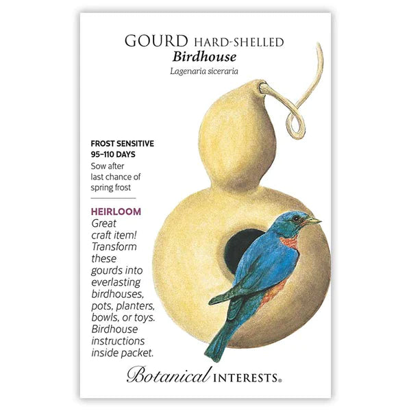 Birdhouse Hard-Shelled Gourd Seeds