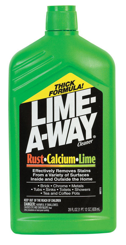 Lime-A-Way Fresh Scent Calcium Rust and Lime Remover 28 oz Liquid