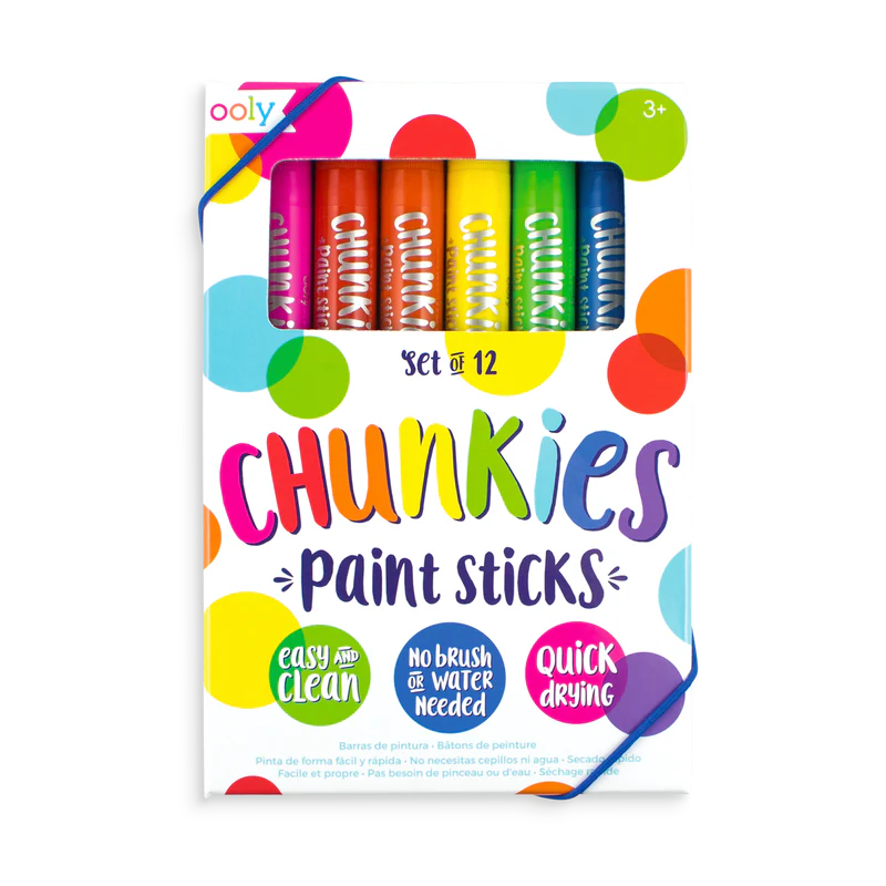 Load image into Gallery viewer, Ooly Chunkies Paint Sticks (12 Set)
