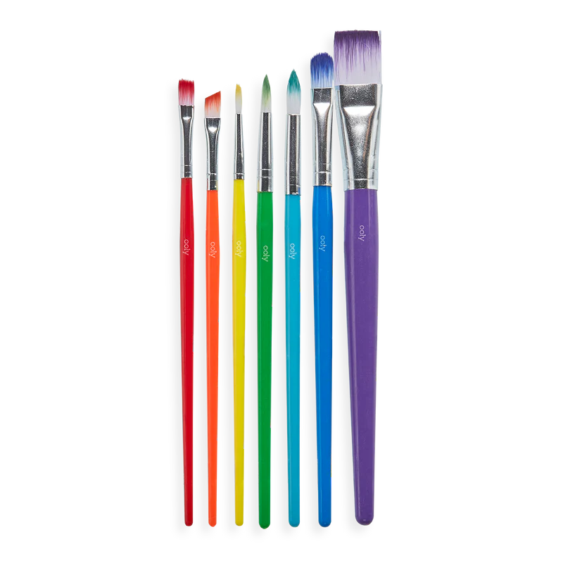 Load image into Gallery viewer, Ooly Lil&#39; Paint Brush Set (7 Set)
