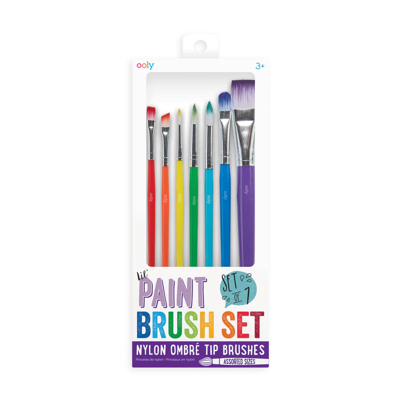 Load image into Gallery viewer, Ooly Lil&#39; Paint Brush Set (7 Set)
