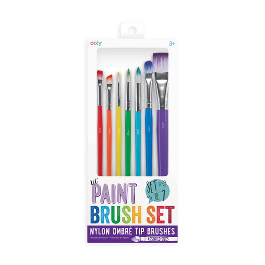 Ooly Lil' Paint Brush Set (7 Set)