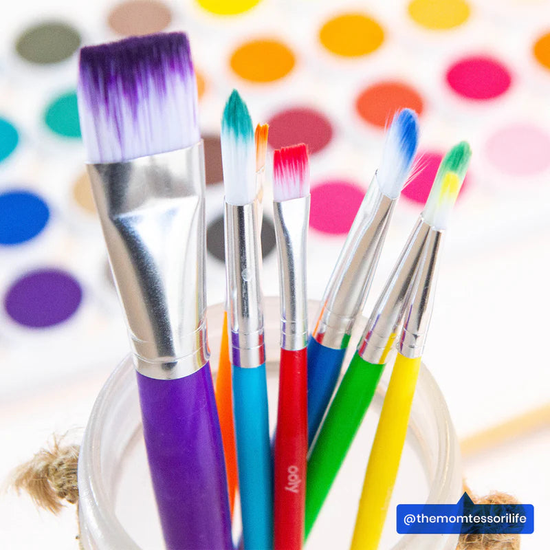 Load image into Gallery viewer, Ooly Lil&#39; Paint Brush Set (7 Set)
