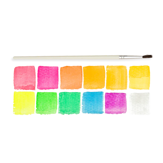 Ooly Chroma Blends Water Color Paint Set - Neon