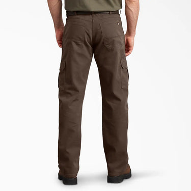 Men's Dickies FLEX Regular Fit Tough Max Cargo Pants (Duck Brown) Size 30x32