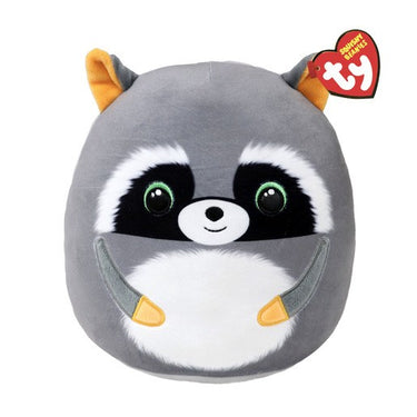 TY Beanie Squishies (Squish-a-Boos) Plush - SNEAKY the Raccoon