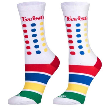 Odd Sox Twister Game Crew Socks Size M