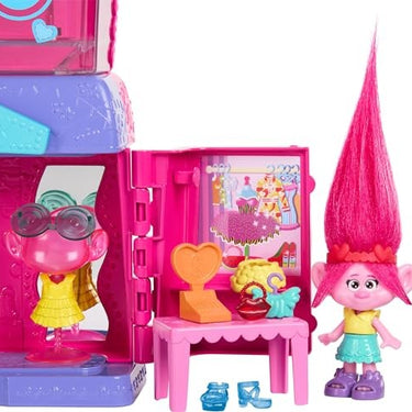 Dreamworks Trolls Fun Fair Surprise Fairtastic Fashion Boutique Playset With Small Doll