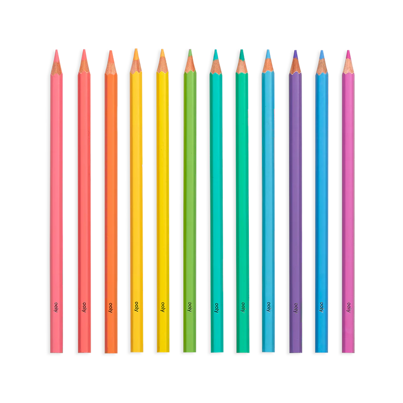 Load image into Gallery viewer, Ooly Pastel Hues Colored Pencils (12 Set)
