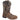 Smoky Mountain Boots Girls Marilyn Leather Square Toe Boots (Brown) Size 6.5D