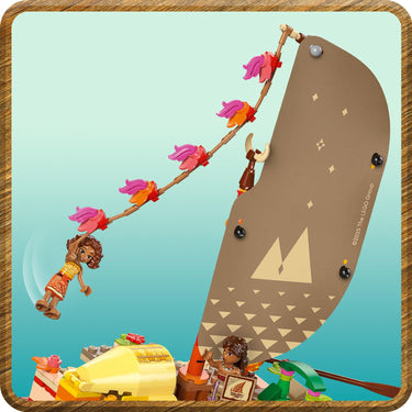 LEGO® Disney Moana's Adventure Canoe