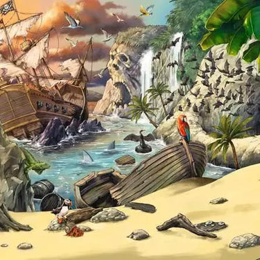 Children’s Jigsaw Puzzle Escape Puzzle Kids Pirate’s Peril - 368 Pieces