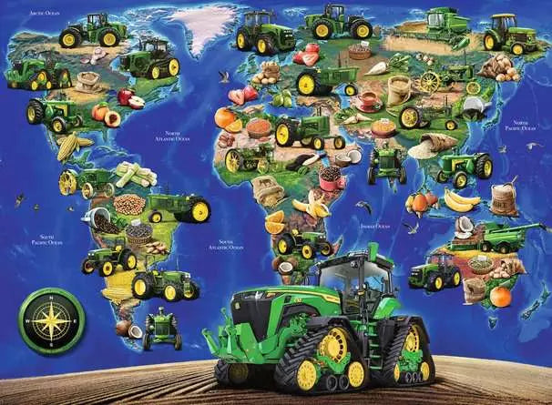 Load image into Gallery viewer, Children’s Jigsaw Puzzle World of John Deere - 300 Pieces
