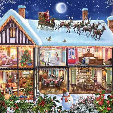Children’s Jigsaw Puzzle Christmas at Home - 100 Pieces