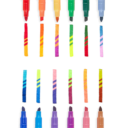 Ooly Switch-Eroo Color Changing Markers (12 Set)