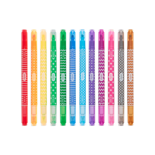 Ooly Make No Mistake! Erasable Markers (12 Set)