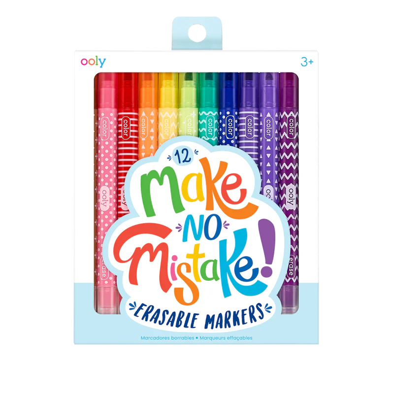 Load image into Gallery viewer, Ooly Make No Mistake! Erasable Markers (12 Set)
