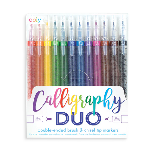 Ooly Calligraphy Duo Chisel and Brush Tip Markers