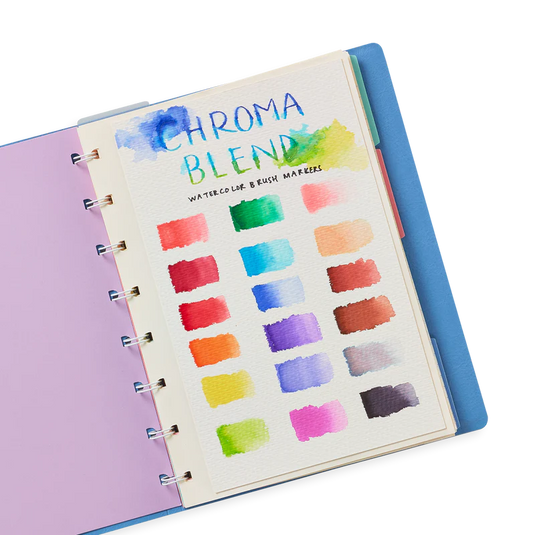 Ooly Chroma Blends Watercolor Brush Markers (18 Set)