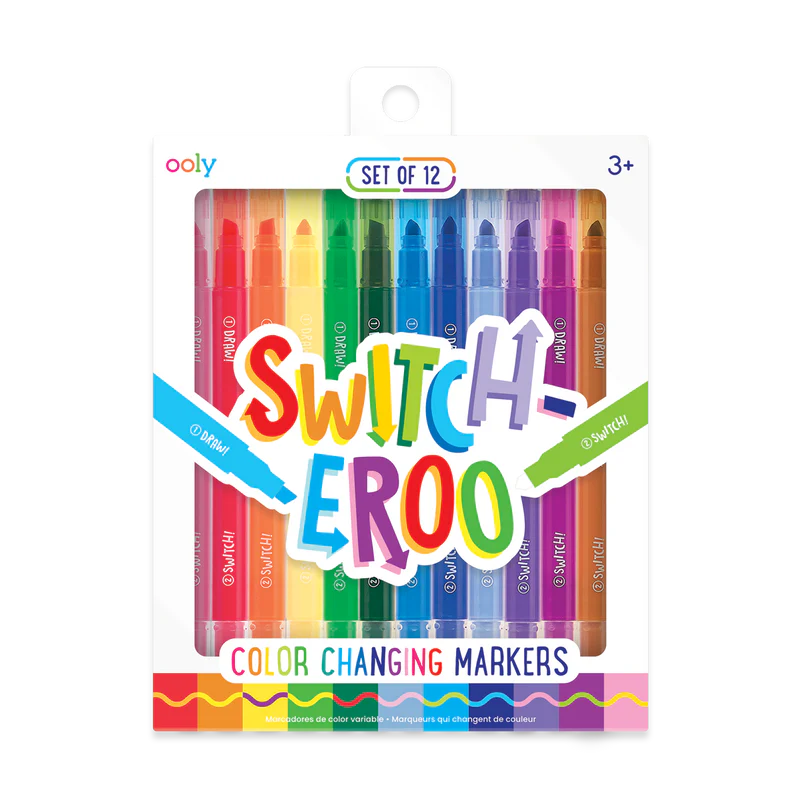 Load image into Gallery viewer, Ooly Switch-Eroo Color Changing Markers (12 Set)
