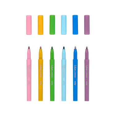 Ooly Silver Linings Outline Markers (6 Set)