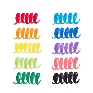 Ooly Big Bright Brush Markers