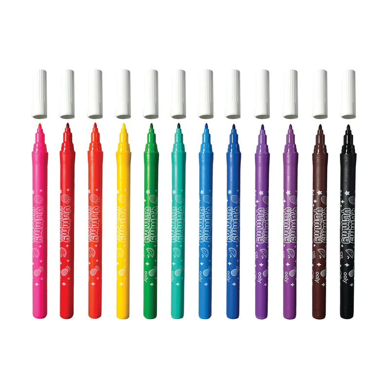 Load image into Gallery viewer, Yummy Yummy Scented Markers (12 Set)
