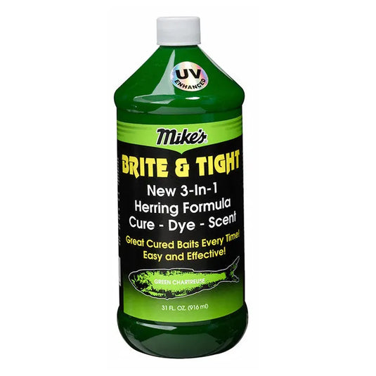 Atlas Mike's Brite & Tight Herring Cure – Green Chartreuse