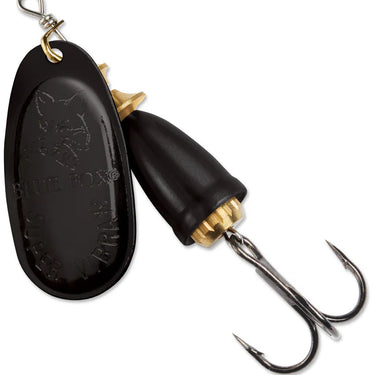 Blue Fox Classic 1/8oz Vibrax Painted Spinner (Black)