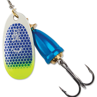 Blue Fox 3/8oz Classic Vibrax Spinner (Blue Scale Chartreuse UV)