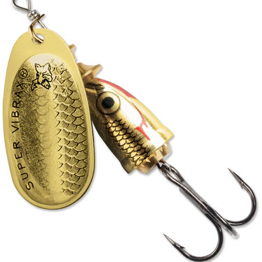 Blue Fox 3/16oz Classic Vibrax Spinner (Gold Shiner)