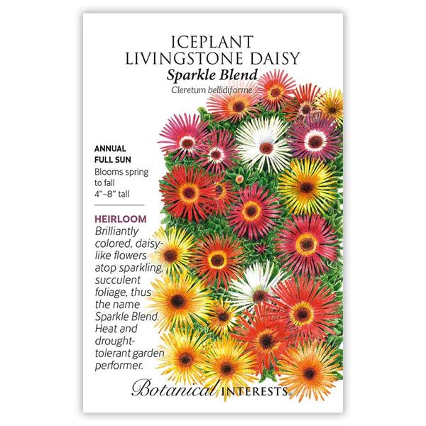 Sparkle Blend Iceplant (Livingstone Daisy) Seeds