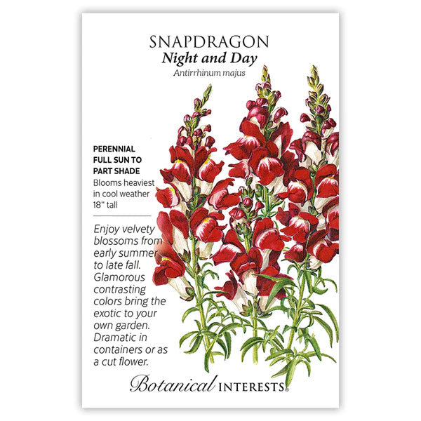 Load image into Gallery viewer, Night and Day Snapdragon Seeds
