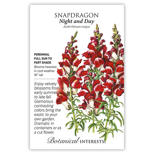 Night and Day Snapdragon Seeds