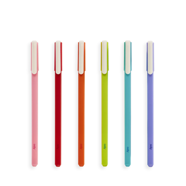 Ooly Fine Line Colored Gel Pens (6 Set)