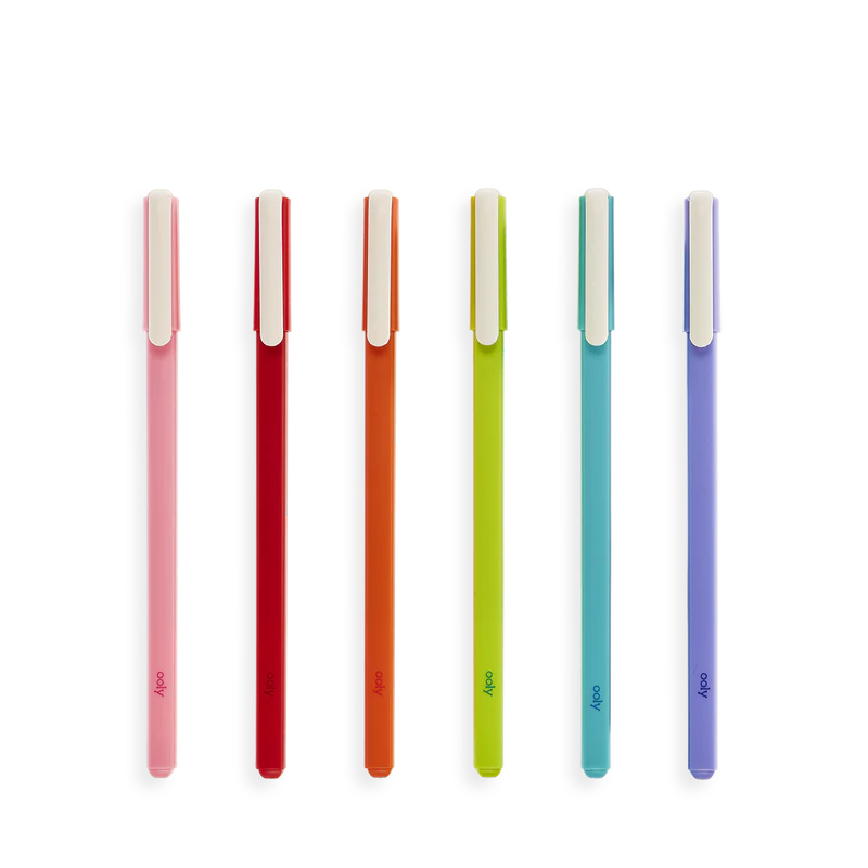 Load image into Gallery viewer, Ooly Fine Line Colored Gel Pens (6 Set)
