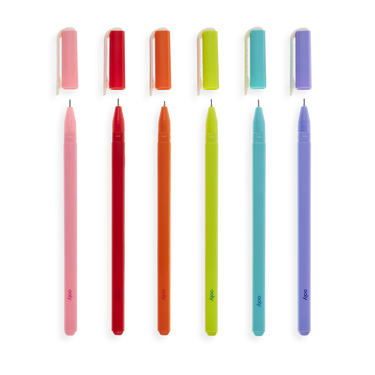 Ooly Fine Line Colored Gel Pens (6 Set)