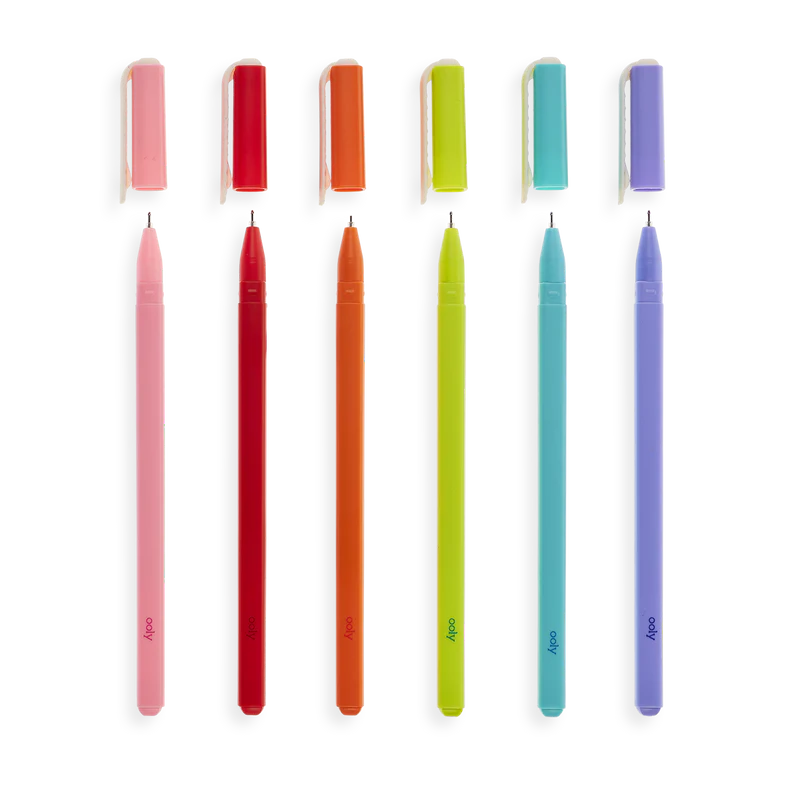 Load image into Gallery viewer, Ooly Fine Line Colored Gel Pens (6 Set)
