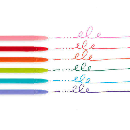 Ooly Fine Line Colored Gel Pens (6 Set)