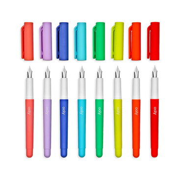 Ooly Color Write Fountain Pens (8 Set)